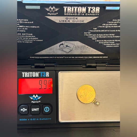 2016 1/4 10$ American Gold Eagle BU 22K Solid Gold Coin & 14k Coin Edge Bezel {B - Picture 14 of 14